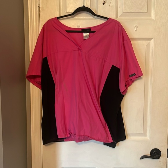 Pink Scrub Top - Picture 1 of 3
